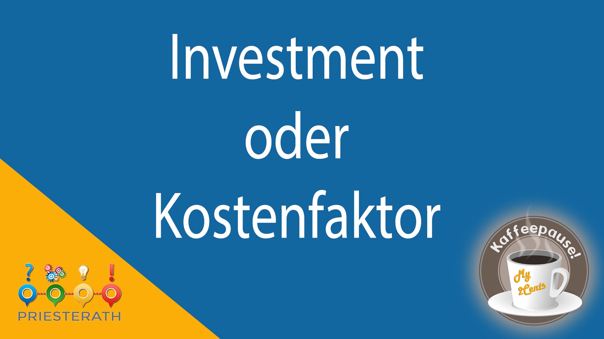 Read more about the article Investieren oder sparen?